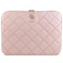 Guess Quilted 4G Laptop Sleeve GUCS14ZPSQSSGP 14", pink