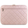 Guess Quilted 4G Laptop Sleeve GUCS14ZPSQSSGP 14", pink