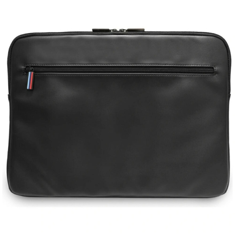 BMW Carbon Pockets & Metal Logo Laptop Sleeve 14", black
