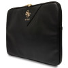 Guess GUCS16ZPGSTEGK ZIP Leather Triangle 4G Laptop Sleeve 16", black