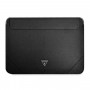 Guess GUCS14PSATLK Saffiano Triangle Logo Laptop Sleeve 13/14", black