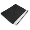 Guess GUCS13PUSASBK Saffiano Script Sleeve for 13" laptop, black