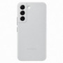 Samsung EF-VS901LJ Leather Cover for Galaxy S22, light gray