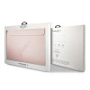 Guess GUCS13PUSASPI Saffiano Script Sleeve for 13" laptop, pink