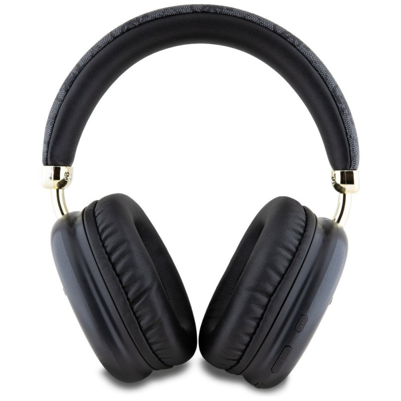 Guess 4G Triangle Logo Wireless Over-Ear Headphones, Bluetooth 5.3, black