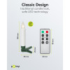 Goobay 75258 Wireless LED Christmas Tree Candles (20 pcs), incl. 20x AAA (LR03), clips, remote control, timer, dimmable, warm white (2600 K)