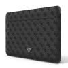 Guess GUCS14P4TK laptop sleeve 13/14 inch, 4G Uptown Triangle, black