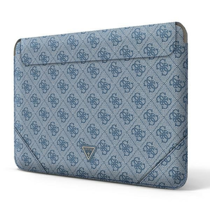 Guess GUCS14P4TB laptop sleeve 13/14 inch, 4G Uptown Triangle, blue