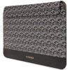 Guess GUCS14HGCFSEK laptop sleeve 14 inch, GCube Stripes, black