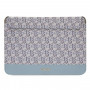 Guess GUCS14HGCFSEB laptop sleeve 14 inch, GCube Stripes, blue