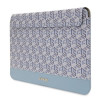 Guess GUCS14HGCFSEB laptop sleeve 14 inch, GCube Stripes, blue