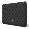 Guess GUCS16P4TK laptop sleeve 16 inch, 4G Uptown Triangle, black