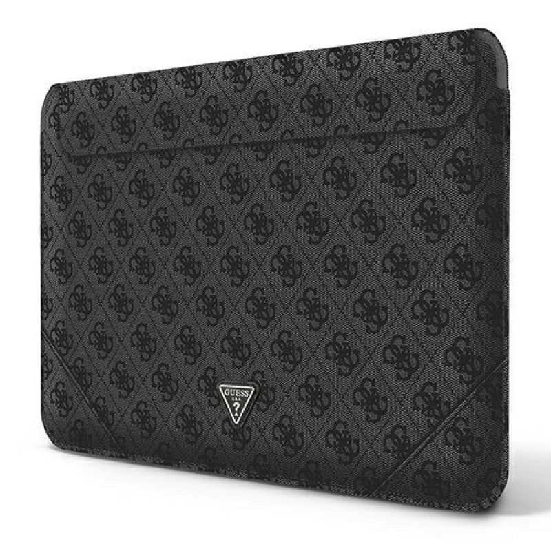 Guess GUCS16P4TK laptop sleeve 16 inch, 4G Uptown Triangle, black