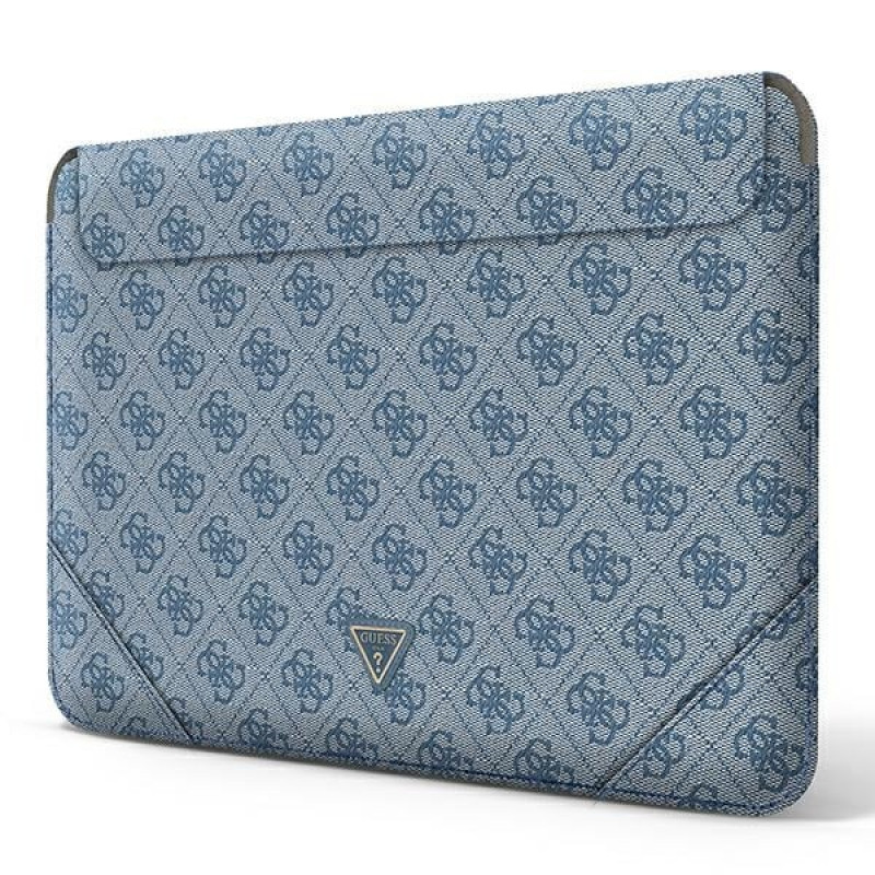 Guess GUCS16P4TB laptop sleeve 16 inch, 4G Uptown Triangle, blue