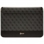 Guess GUCS14PS4SGK laptop sleeve 14 inch, 4G Stripe Metal Logo, black