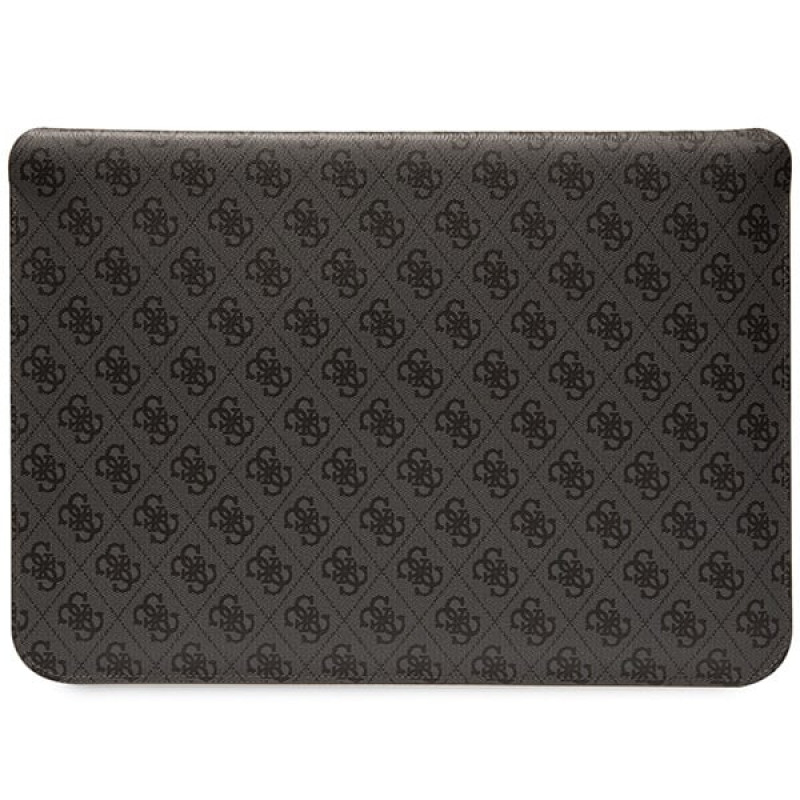 Guess GUCS14PS4SGK laptop sleeve 14 inch, 4G Stripe Metal Logo, black