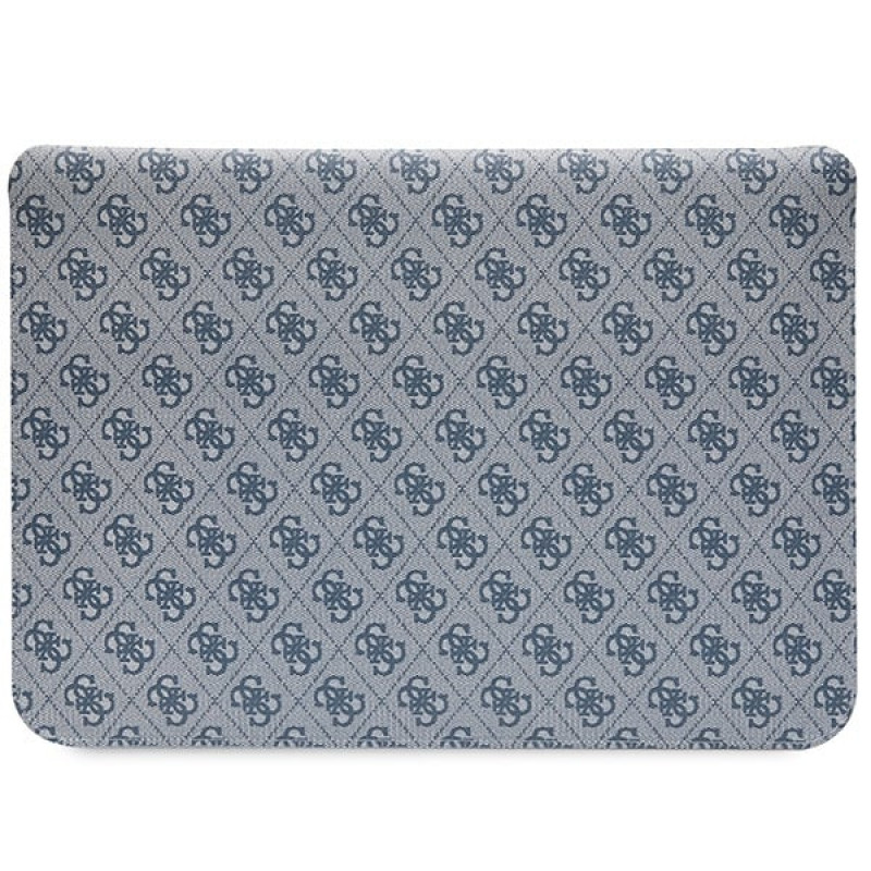 Guess GUCS14PS4SGB laptop sleeve 14 inch, 4G Stripe Metal Logo, blue
