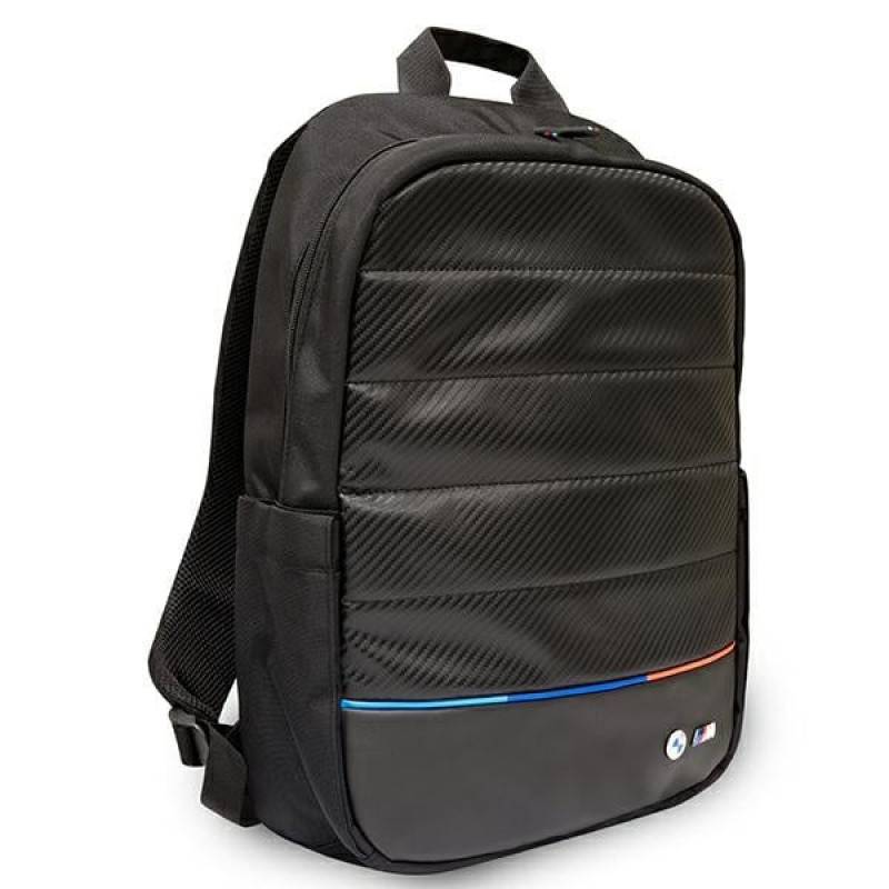 BMW BMBP15COCARTCBK backpack 16 inch, Carbon Tricolor, black