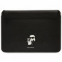 Karl Lagerfeld KLCS14SAKCPMK Laptop Sleeve for 14 inch, black, Saffiano Karl&Choupette