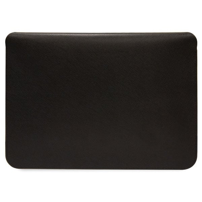 Karl Lagerfeld KLCS14SAKCPMK Laptop Sleeve for 14 inch, black, Saffiano Karl&Choupette