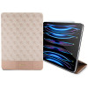 Guess GUFCP12PS4SGP Apple iPad Pro 12.9" (2020/2021/2022, 4th/5th/6th gen) Bookcase, 4G Stripe Allover, Pink