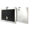 Karl Lagerfeld KLCS14SAKHPCK Laptop Sleeve for 14 inch, black, Saffiano Monogram Choupette