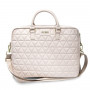 Guess GUCB15QLPK Laptop Bag 15 inch, pink, Quilted
