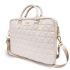 Guess GUCB15QLPK Laptop Bag 15 inch, pink, Quilted