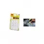 3M Bumpon Protective Bumper SJ5344BL, Transparent, Round, 19.0 mm Diameter, 4.0 mm Height, Self-Adhesive, Vibration Damping