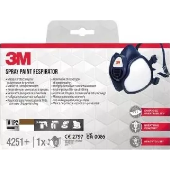 3M Half Mask 4251+BC1 Blue (4251+BC1)