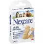 3M Nexcare Universal Adhesive Plasters, 20 Assorted Strips, Skin-Tone, Breathable & Water-Repellent, Latex-Free (N0320AS)