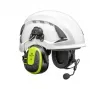 3M Peltor WS Alert X MRX21P3E3WS7 Bluetooth Helmet-Mounted Headset with 30 dB SNR, High-Visibility Yellow
