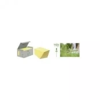 3M Post-it Recycling Notes sticky notes, 76 x 76 mm, yellow (6541B)