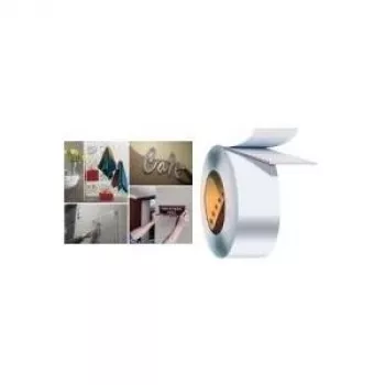 3M Scotch Double-Sided Foam Tape 9515W, White, 12 mm x 33 m, PE Foam Carrier 9515W12