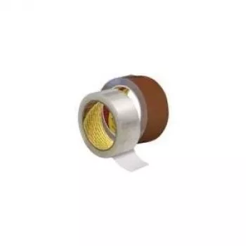3M Scotch Packaging Tape 309, Polypropylene, 50 mm x 66 m, Brown, Low-Noise, Acrylic Dispersion Adhesive, 1 Roll (S5066B6)