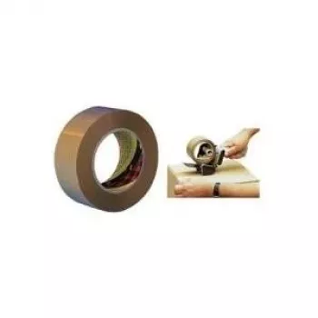 3M Scotch Packaging Tape 371, Polypropylene, 38 mm x 66 m, Brown, 6 Rolls 371B3866
