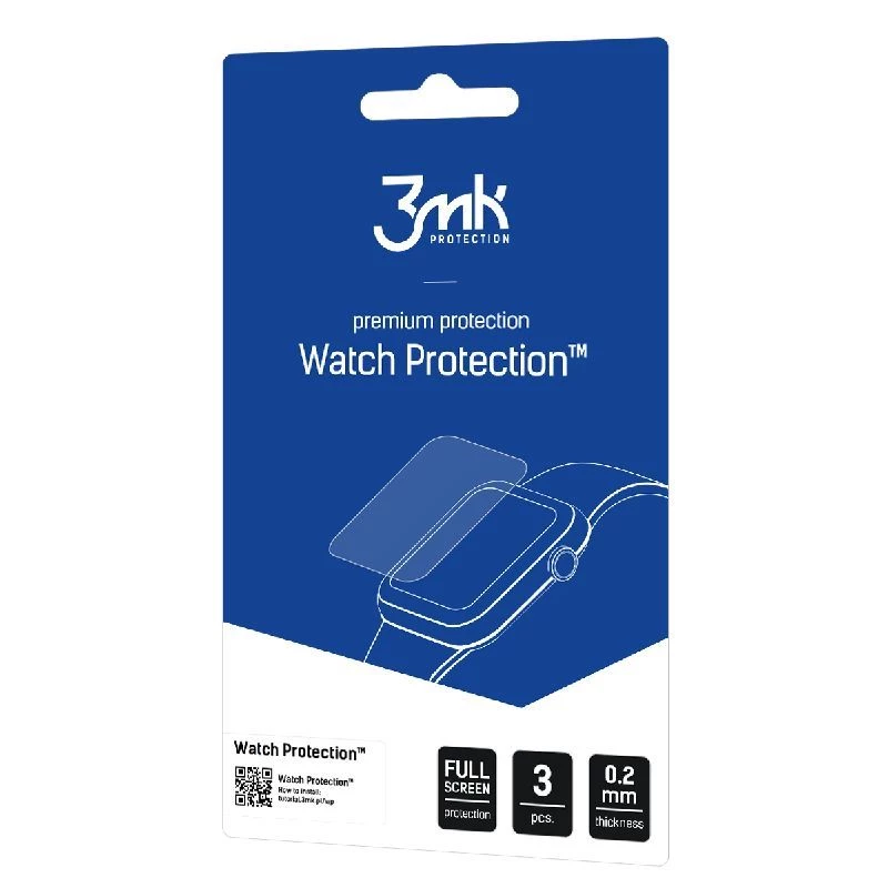 3MK Apple Watch 6/SE 40mm Protection ARC Screen Protector