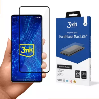 3MK HardGlass Lite Tempered Glass Screen Protector for Xiaomi Redmi Note 12 5G / Poco X5 5G - Black