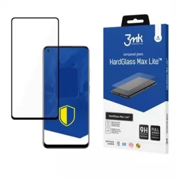 3MK HardGlass Max Lite Tempered Glass Screen Protector for Realme 11 - Black