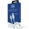 3MK Hyper Cable USB-A to USB-C 5A 60W 1.2m White