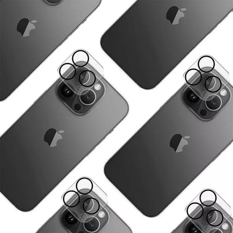 3MK Lens Pro Full Cover Tempered Glass Camera Lens Protector for iPhone 14 Pro / 14 Pro Max with Aluminum Frame and Mounting Frame (1 Piece, Black)