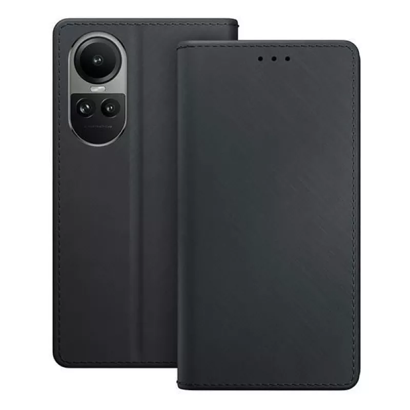 3MK Wallet Case for Oppo Reno10 5G, Black