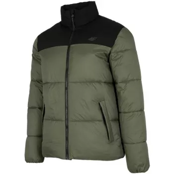 4F Men's Khaki Padded Jacket H4Z22 KUMP005 43S