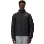 4F Men's M0853 Deep Black Water-Repellent Jacket with Integrated Hood
