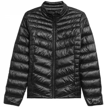 4F Women's Deep Black Synthetic Down Jacket H4Z21 KUDP002 20S