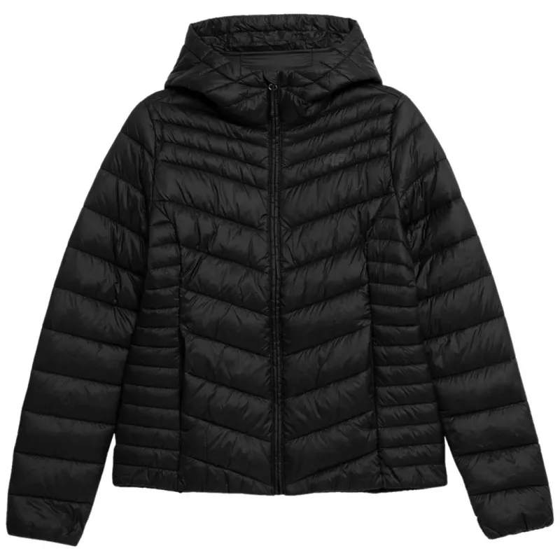 4F Women's Down Jacket F095 Deep Black SS23