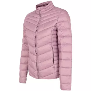4F Women's Light Purple Quilted Jacket H4Z22 KUDP002 52S