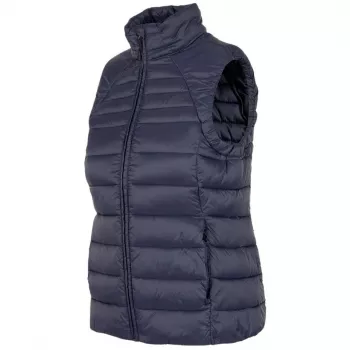 4F Women's Quilted Vest Navy Blue H4Z22 KUDP001 31S M