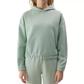 4F Women's Sweatshirt F1057 Light Green Size M