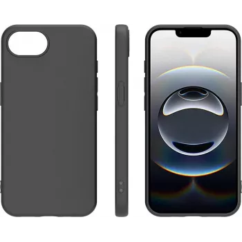 4smarts TPU Case for iPhone 17e / 16e, Black (541815)